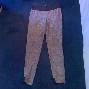 Heather gray Aeropostale banded legging